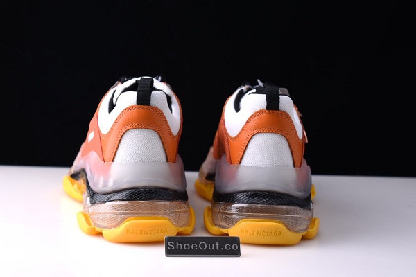BLCG Triple S Clear Sole Orange White 541624 W09E1 1766