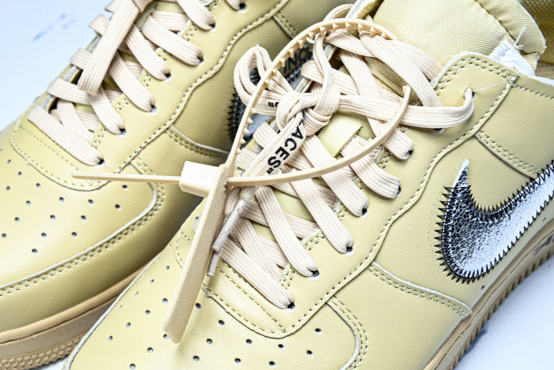 Off-White x Nike Air Force 1 Low “Sesame” FD6900-200