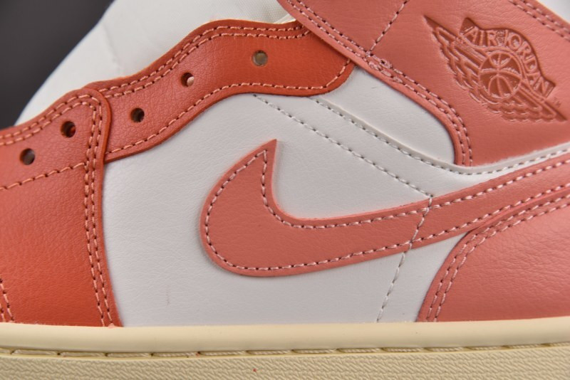 WMNS Air Jordan 1 Mid Madder Root BQ6472-180