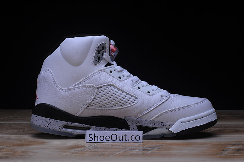 Air Jordan 5 Retro White Cement (GS) 440888-104