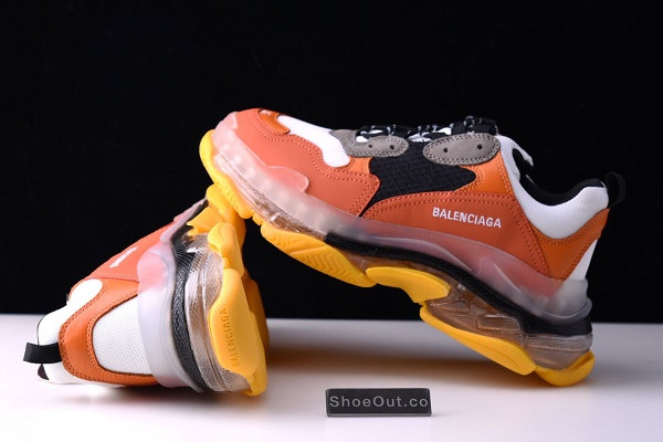 BLCG Triple S Clear Sole Orange White 541624 W09E1 1766