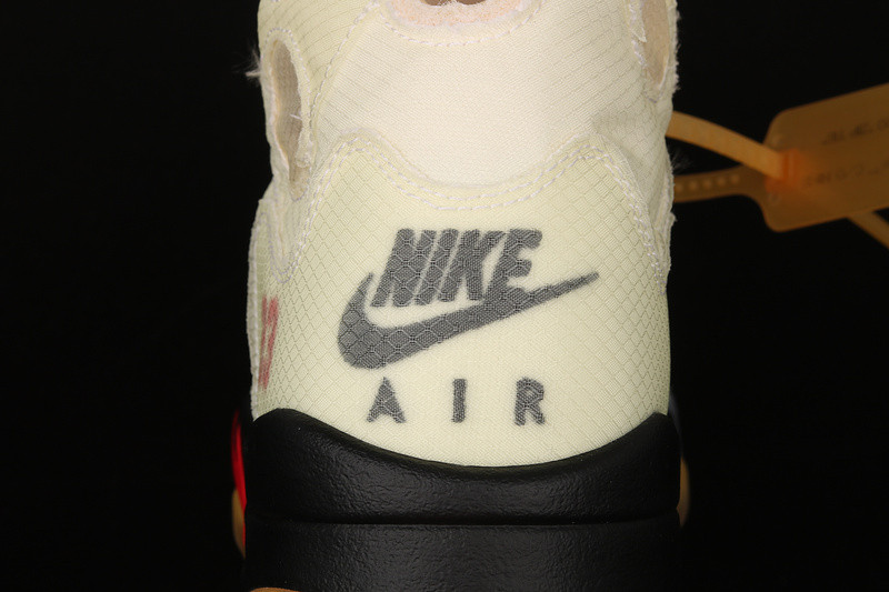OFF White x Air Jordan 5 “Sail” DH8565-100