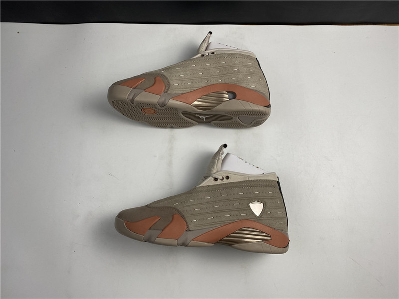 Clot x Air Jordan 14 Low Sepia Stone DC9857-200