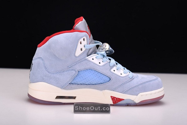 Trophy Room x Air Jordan 5 JSP Ice Blue CI1899-400