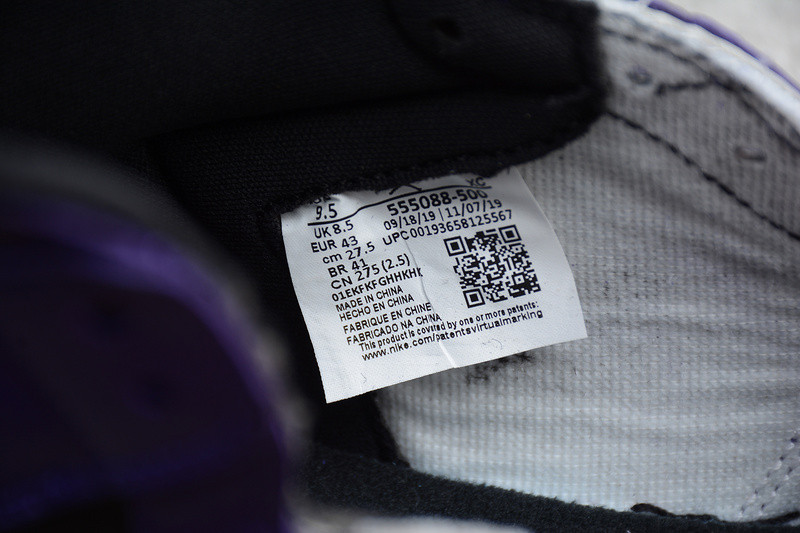 Air Jordan 1 High OG “Court Purple” 555088-500