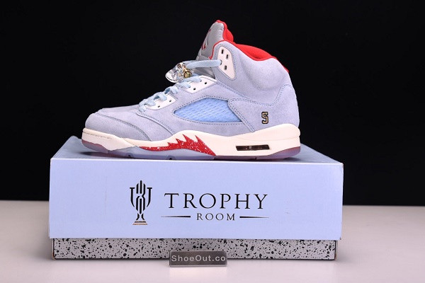 Trophy Room x Air Jordan 5 JSP Ice Blue CI1899-400