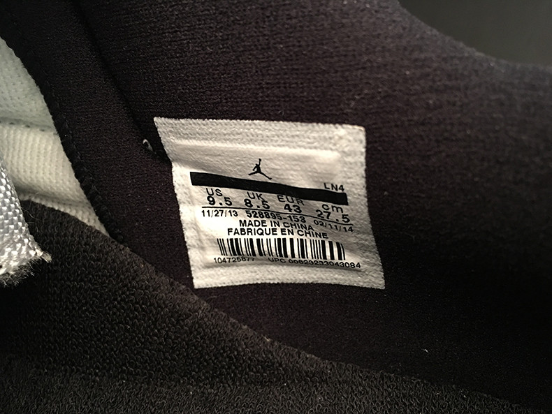 AIR JORDAN 11 RETRO LOW "CONCORD" BLACK/ WHITE  mens 528895-153