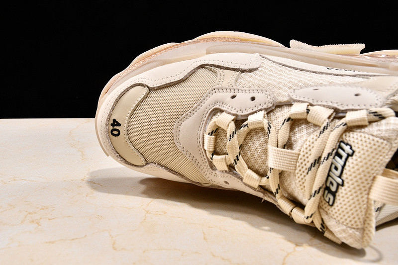 BLCG Triple-S Clear Sole Trainers 544351 W09OH 7083