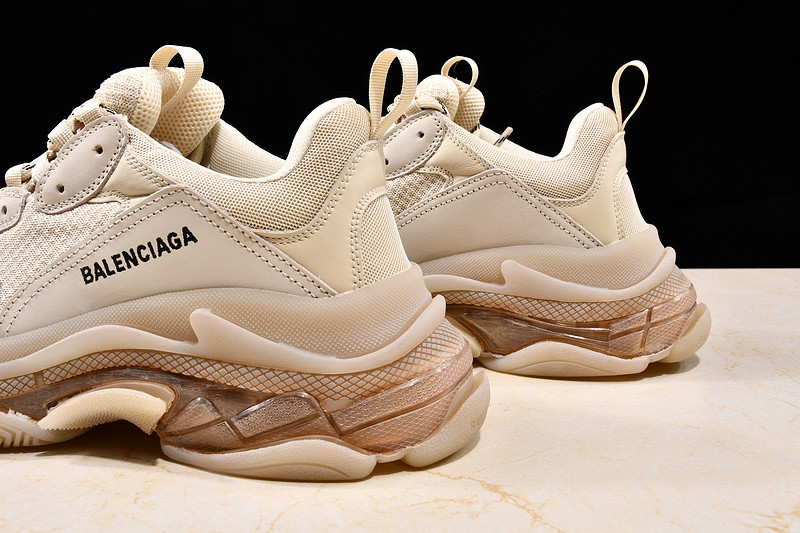 BLCG Triple-S Clear Sole Trainers 544351 W09OH 7083