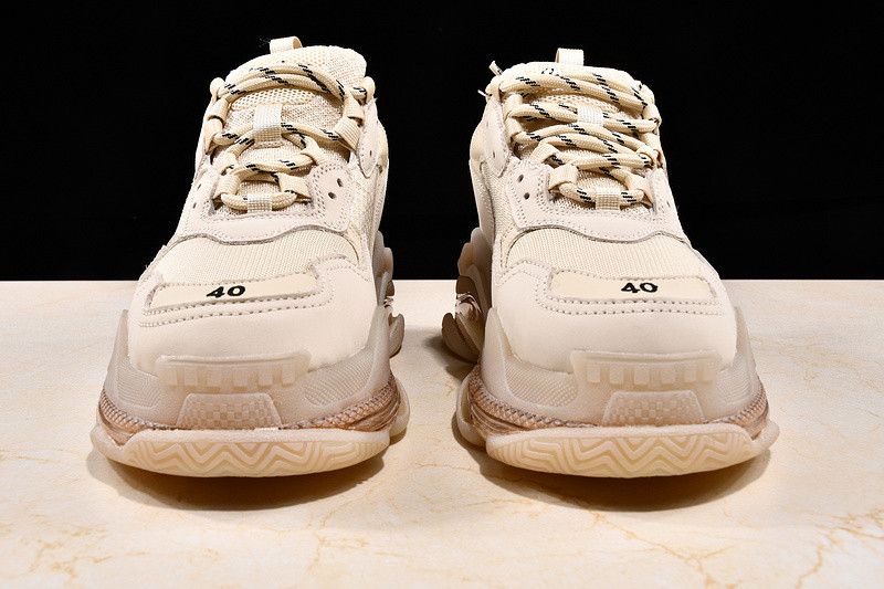 BLCG Triple-S Clear Sole Trainers 544351 W09OH 7083