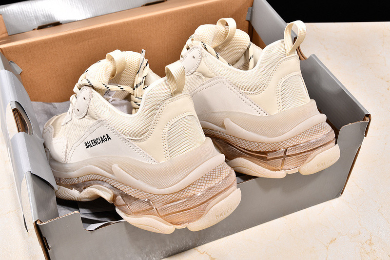 BLCG Triple-S Clear Sole Trainers 544351 W09OH 7083