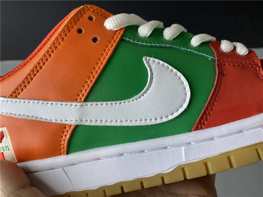 7 Eleven x Nike SB Dunk Low Orange Green CZ5130-600