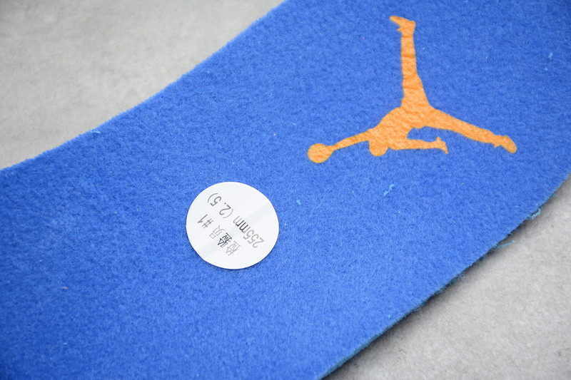 Air Jordan 1 Low Hyper Royal Orange Peel 553558-401