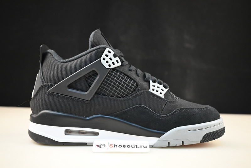 Air Jordan 4 “Black Canvas” DH7138-006