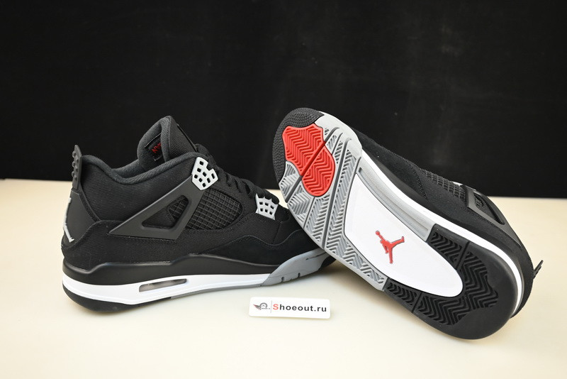Air Jordan 4 “Black Canvas” DH7138-006