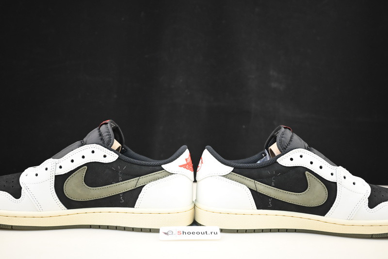 Air Jordan 1 Low Travis Scott Olive DZ4137-106