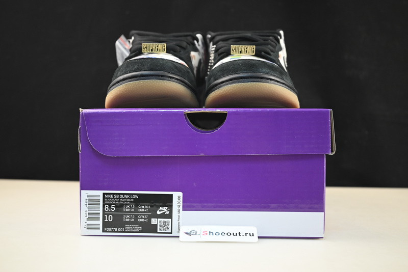 Supreme x Nike SB Dunk Low “Rammellzee” FD8778-001