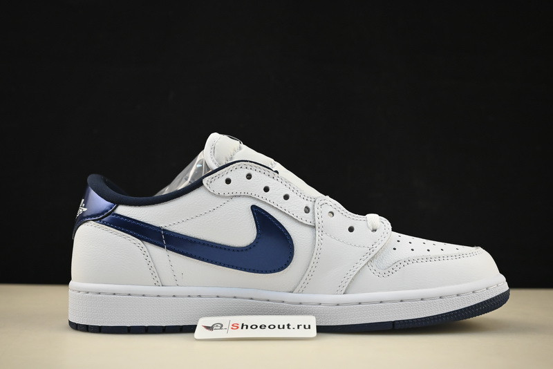 Jordan 1 Retro Low Metallic Blue  705329-106