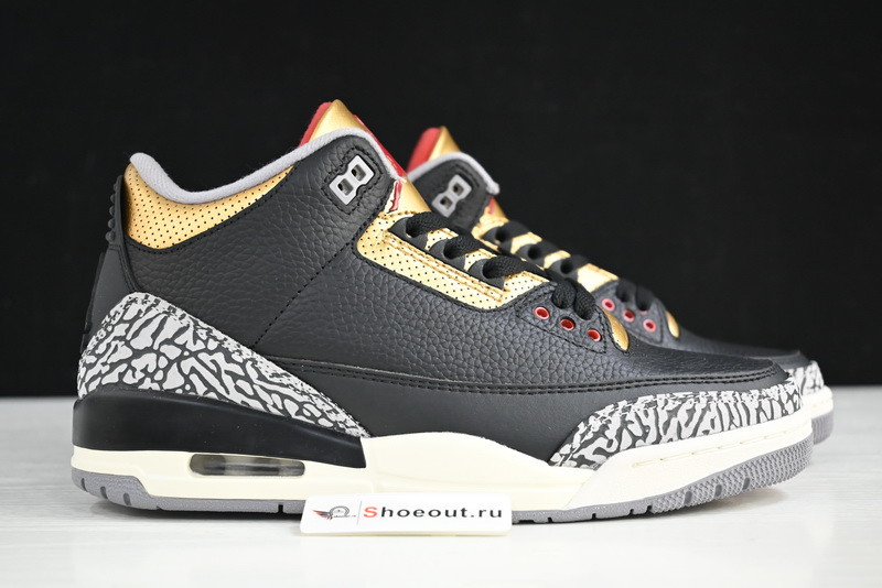 Air Jordan 3 WMNS “Black Gold” CK9246-067