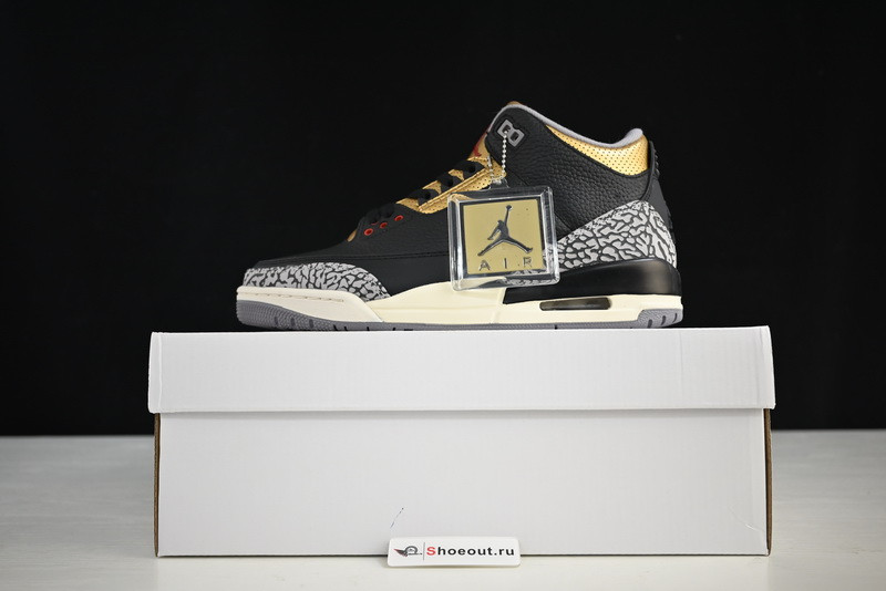 Air Jordan 3 WMNS “Black Gold” CK9246-067