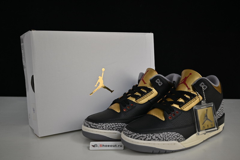 Air Jordan 3 WMNS “Black Gold” CK9246-067