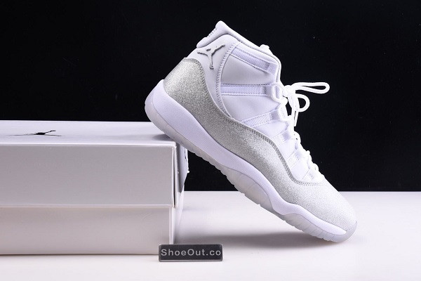 Air Jordan 11 Retro White Metallic Silver (W) AR0715-100