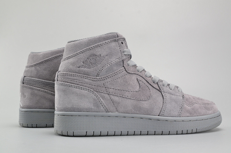 AIR JORDAN 1 RETRO HIGH BG (GS) wolf grey womens 705300-031