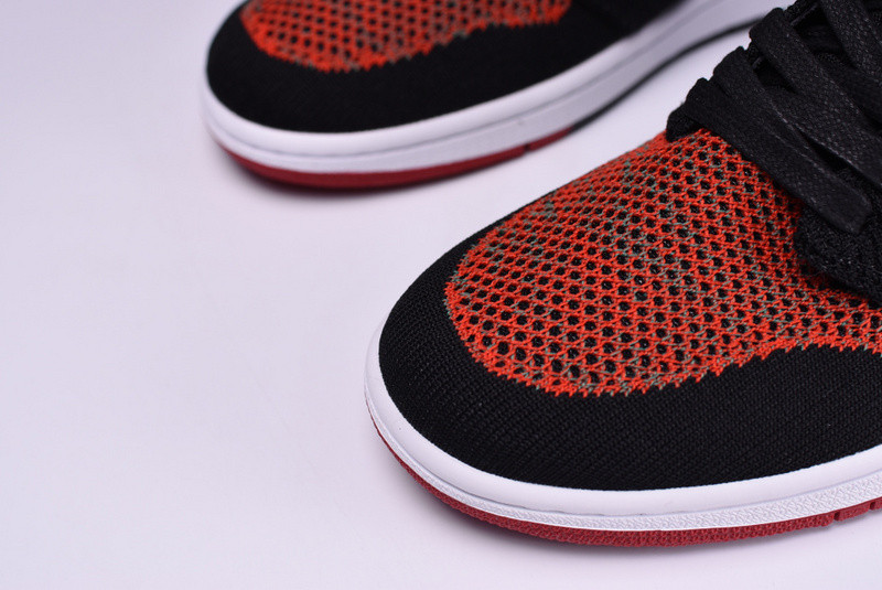 AIR JORDAN 1 RETRO HIGH FLYKNIT “BHM” Black/Lucid Green mens AA2426-026