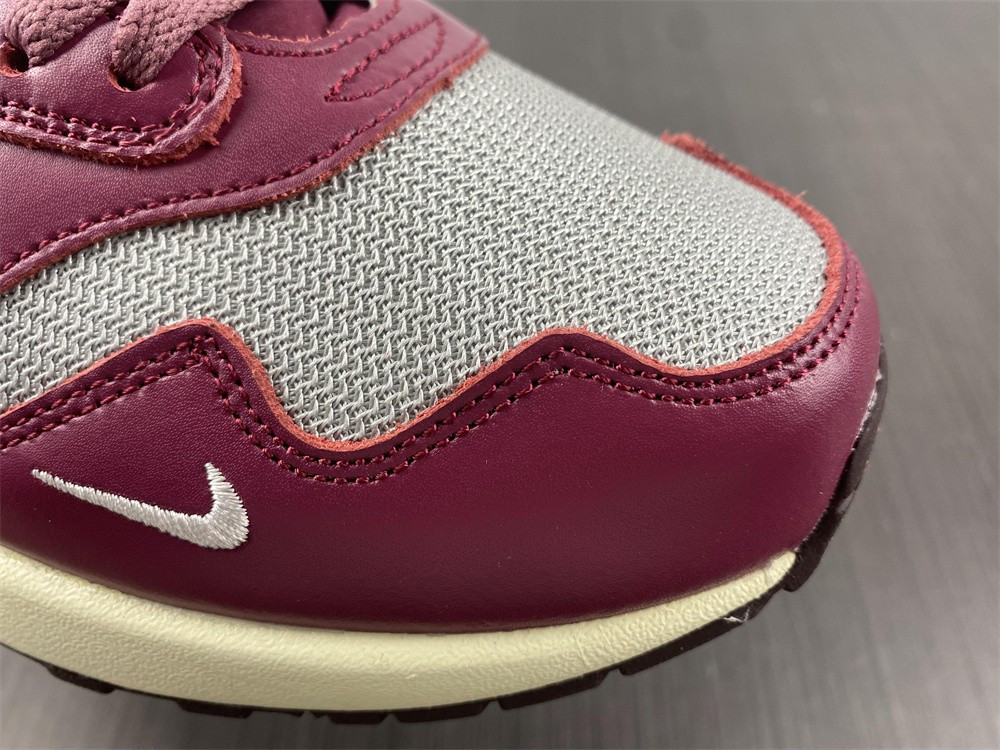 Nike Air Max 1 Patta Waves Rush Maroon  DO9549-001