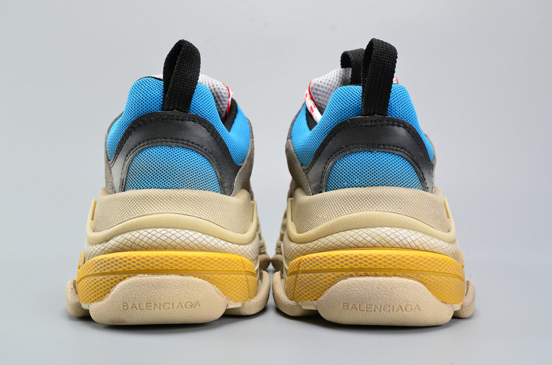 BLCG TRIPLE S TRAINER RED/ BLUE/ YELLOW 490673-W06E3-4365