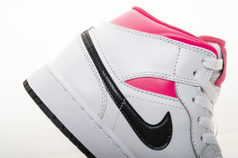 Air Jordan 1 Retro Mid "Hyper Pink" GS 555112-106