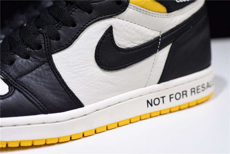 Air Jordan 1 Retro High OG NRG “Not For Resale” Varsity Maize 862428-107