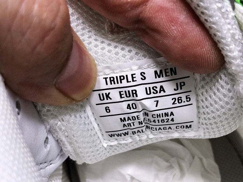 BLCG Triple S Clear Sole Rainbow 544351 W09E1 1895