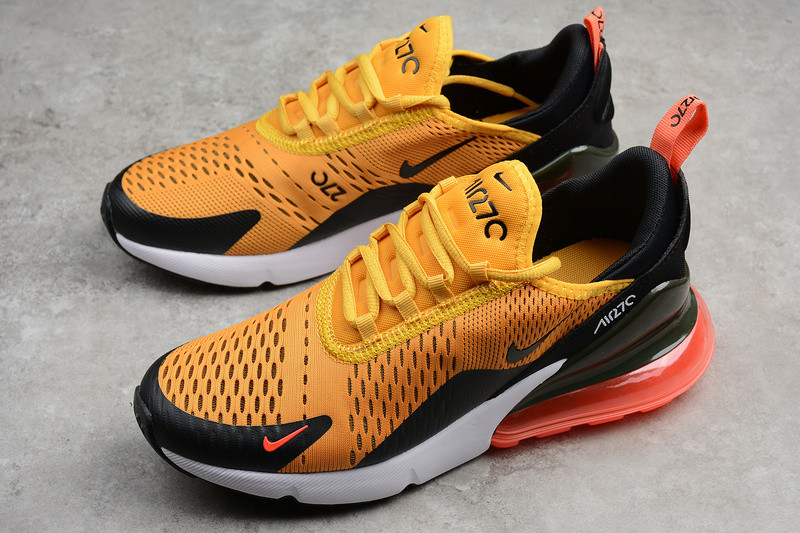 NIKE mens Air Max 270 "TIGER" black/ university gold AH8050-004