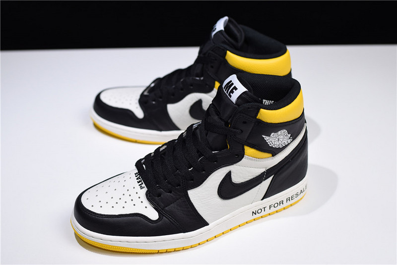 Air Jordan 1 Retro High OG NRG “Not For Resale” Varsity Maize 862428-107