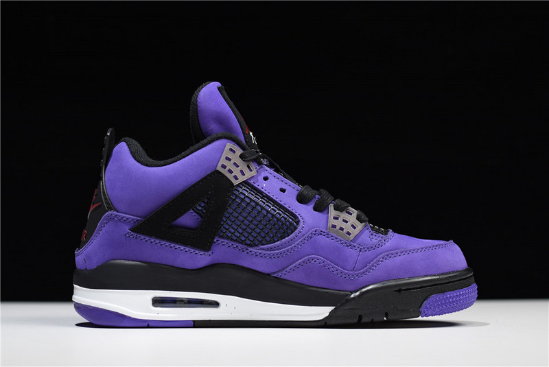 Travis Scott x Jordan 4 Retro Purple 308497-510