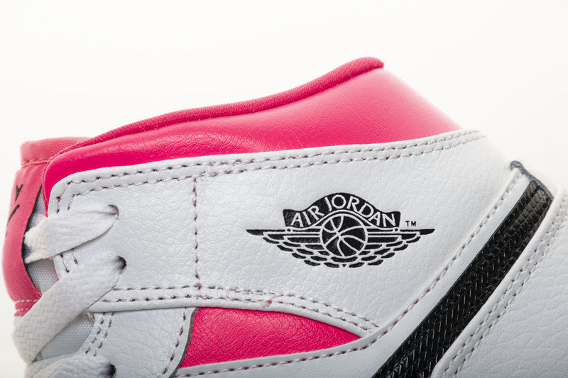 Air Jordan 1 Retro Mid "Hyper Pink" GS 555112-106