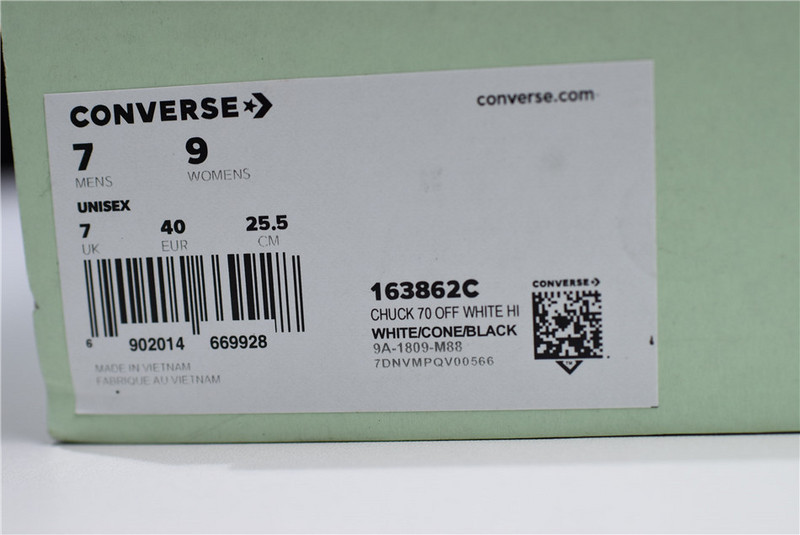 OF x Converse Chuck 70 163862C