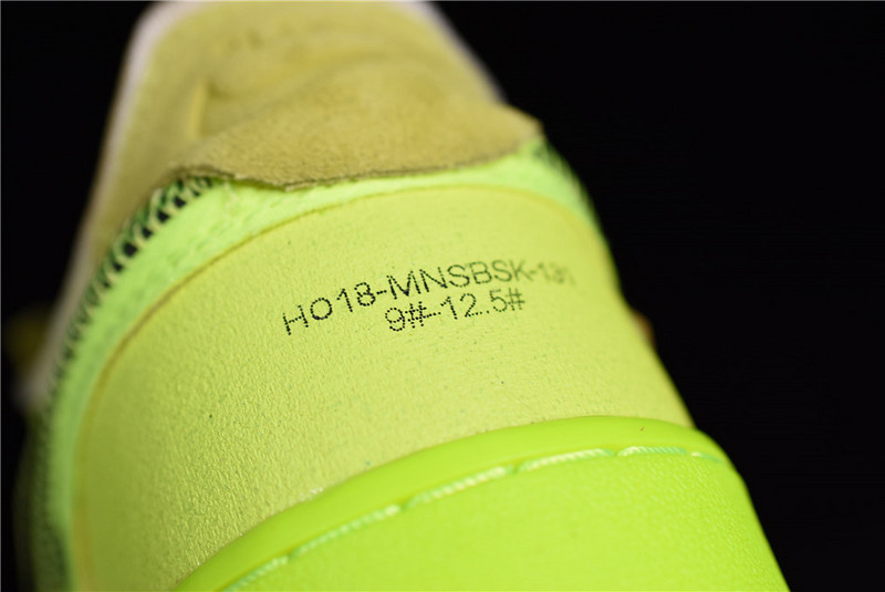 OFF White x Nike Air Force 1 Low “Volt” AO4606-700