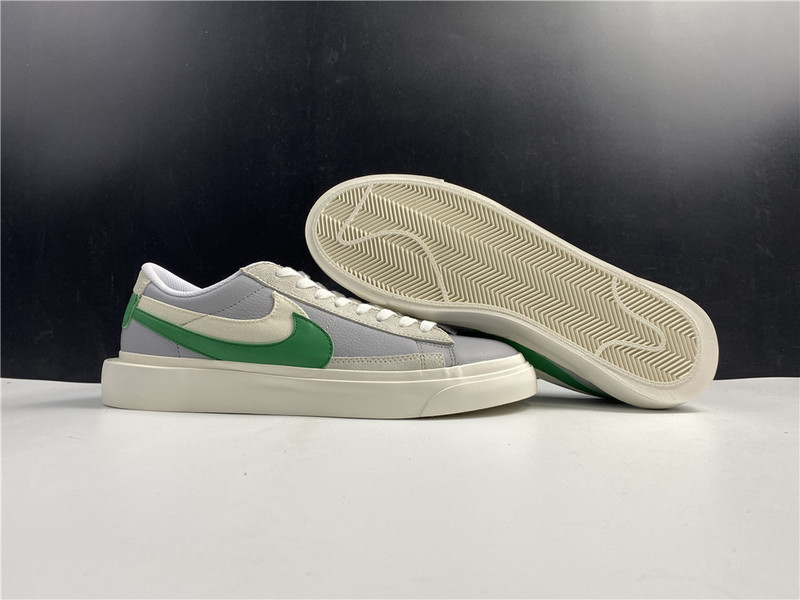 Sacai x Nike Blazer Low Medium Grey/Classic Green-White BV0076-403