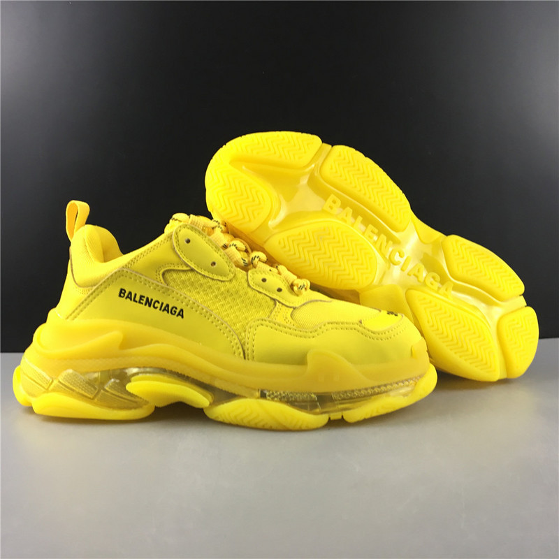 BLCG Triple S Clear Sole Yellow 524036 W09OH 1298