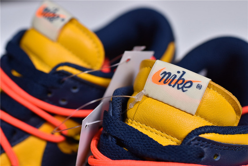 OF x Nike Dunk Low Michigan CT0856-700