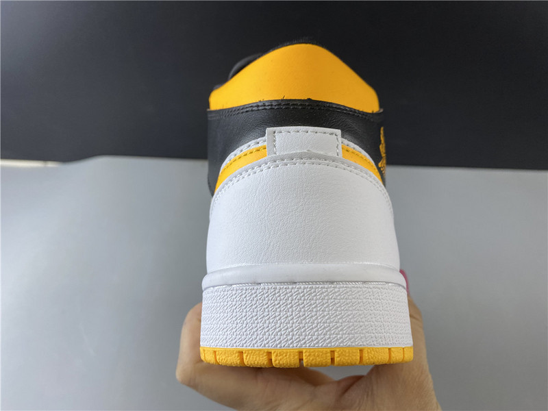 Air Jordan 1 Mid Laser Orange Black (W) CV5276-107