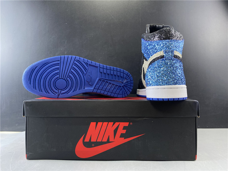 Fragment Design x Nike Air Jordan 1 “Glitter” CK5566-400