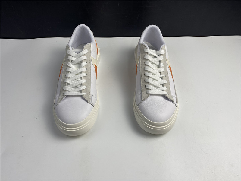 Sacai x Nike Blazer Low Orange Varisity White BV0076-107