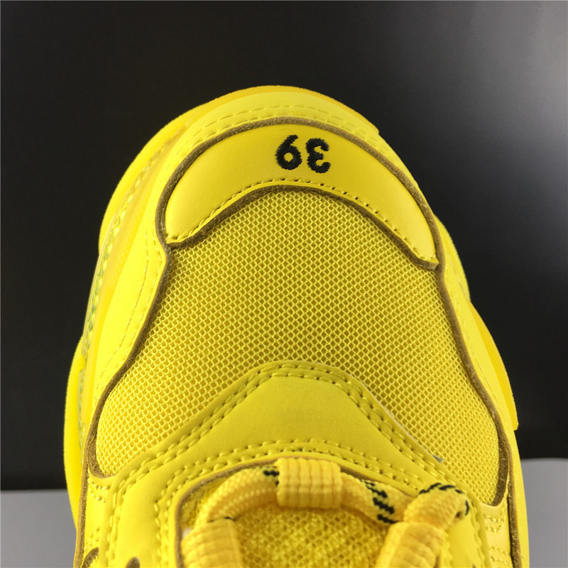 BLCG Triple S Clear Sole Yellow 524036 W09OH 1298