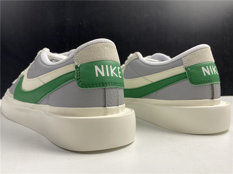 Sacai x Nike Blazer Low Medium Grey/Classic Green-White BV0076-403