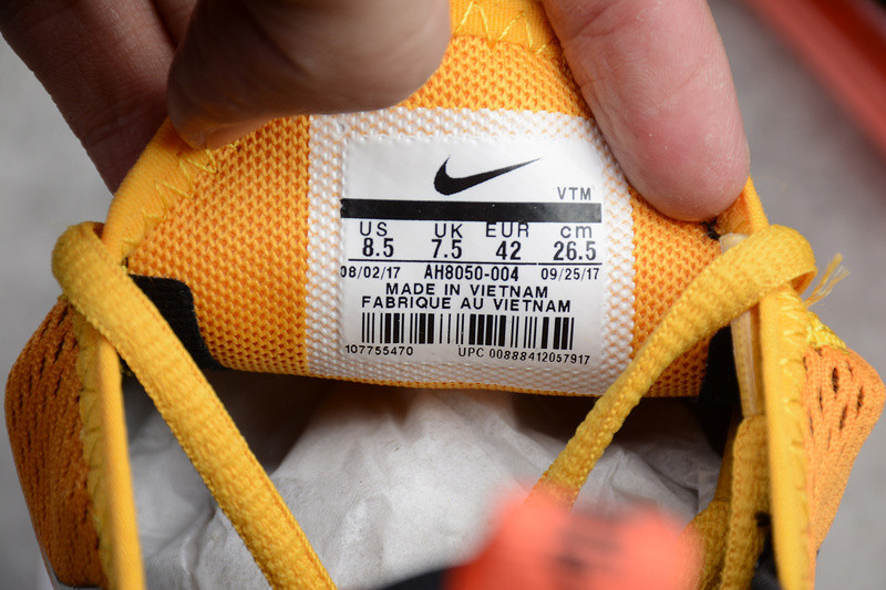 NIKE mens Air Max 270 "TIGER" black/ university gold AH8050-004