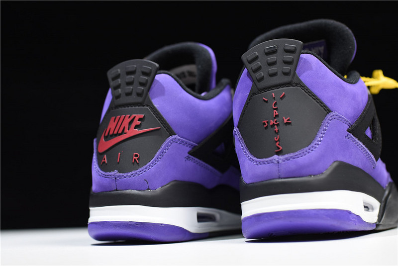 Travis Scott x Jordan 4 Retro Purple 308497-510