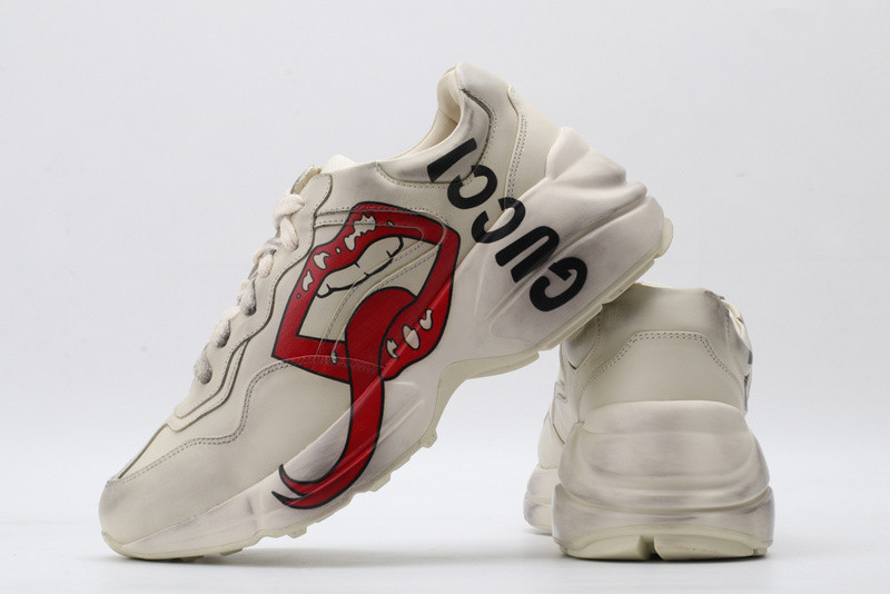 GC Rhyton Sneaker With Mouth Print 552093 A9L00 9522